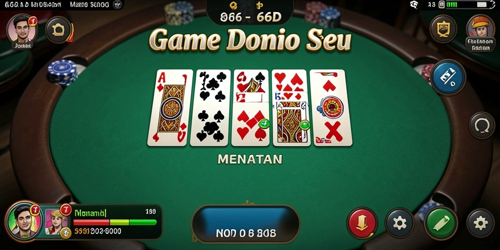 Tampilan permainan 66D dengan grafik menawan dan antarmuka yang sederhana.