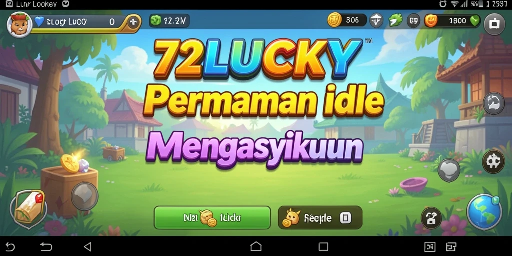 Tampilan gameplay 72LUCKY yang menarik dan interaktif.