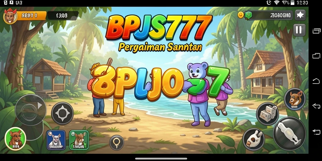 Tampilan gameplay seru di BPJS777 yang penuh warna.