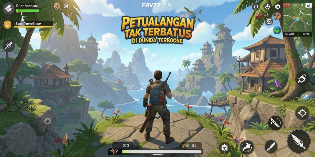 Gameplay FAV77 yang mengasyikkan di dunia terbuka.