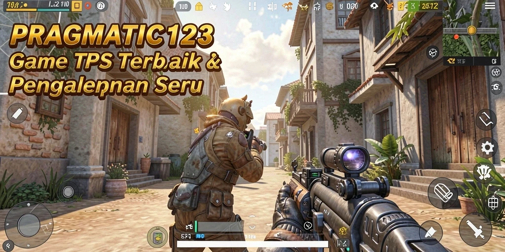 Screenshot gameplay seru dari PRAGMATIC123 yang menunjukkan aksi TPS.