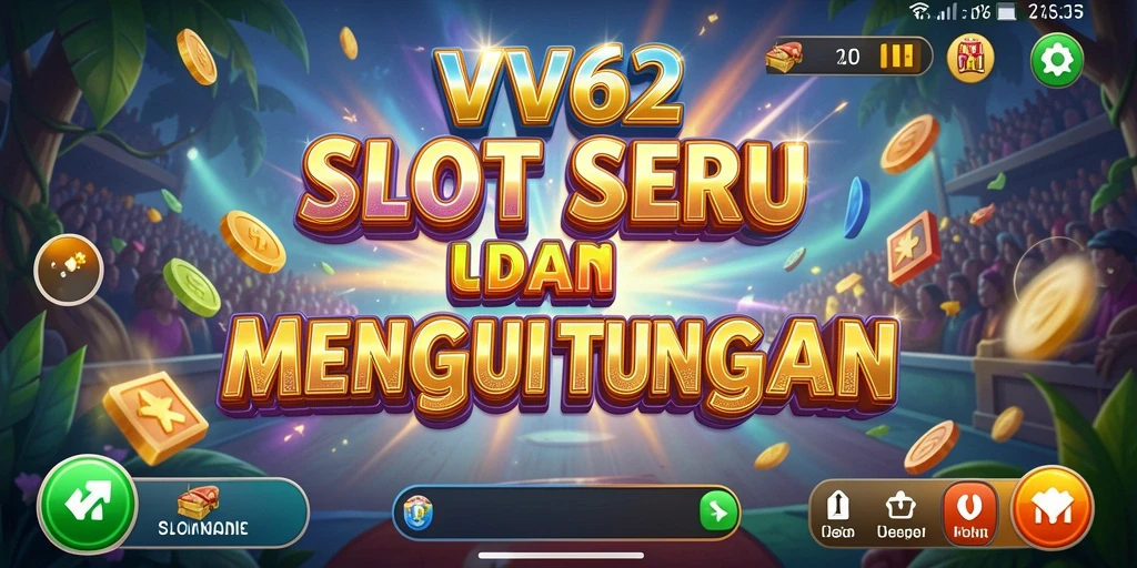 Tampilan screenshot gameplay seru di VV62 dengan fitur slot menarik.